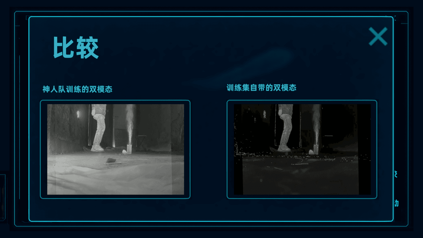 双模态对比